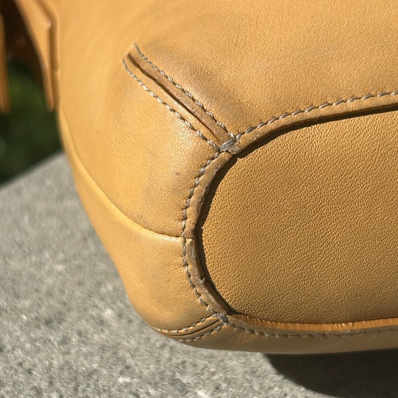 Coach 9326 Legacy Slim Shoulder Crossbody Bag Camel - Picture 10 of 14